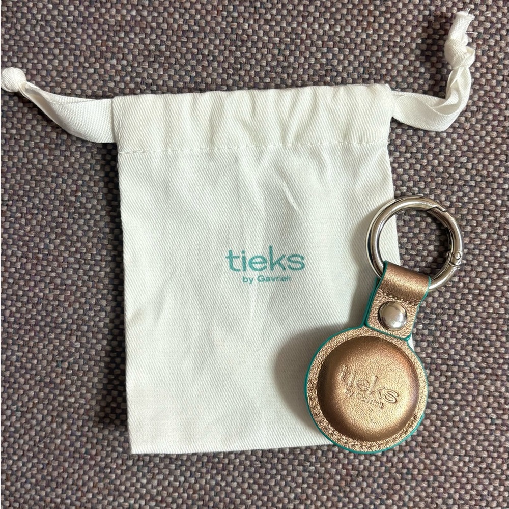 Tieks Metallic Bronze Leather AirTag